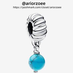 Pandora Turquoise-colored Dangle Charm